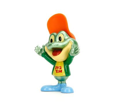 Jada Toys Metalfigs Kellogg's Honey Smacks Dig'Em 2.5-inch die-cast metal frog figure in green with his signature hat and shirt.