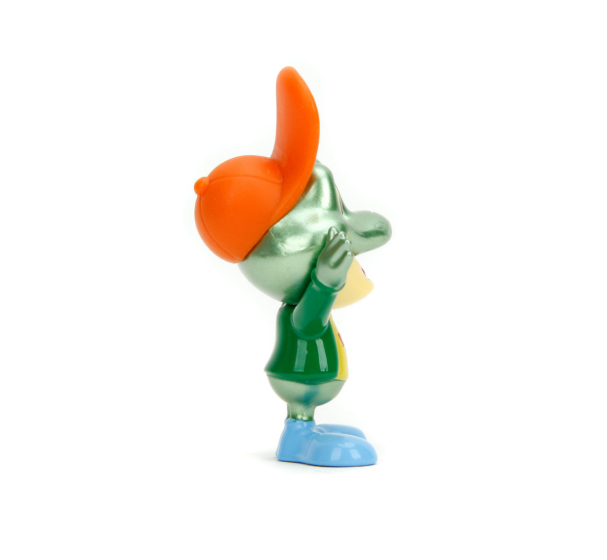 Jada Toys Metalfigs Kellogg's Honey Smacks Dig'Em 2.5-inch die-cast metal frog figure in green with his signature hat and shirt.