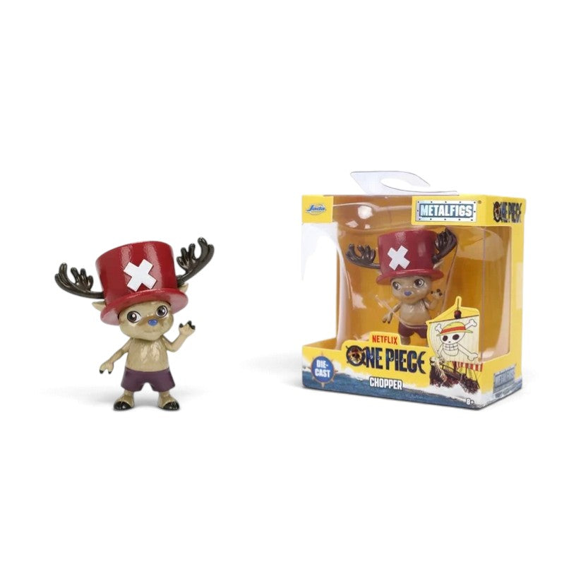 Jada Toys Metalfigs Netflix One Piece Chopper 2.5-inch die-cast metal figure in his live-action series appearance.
