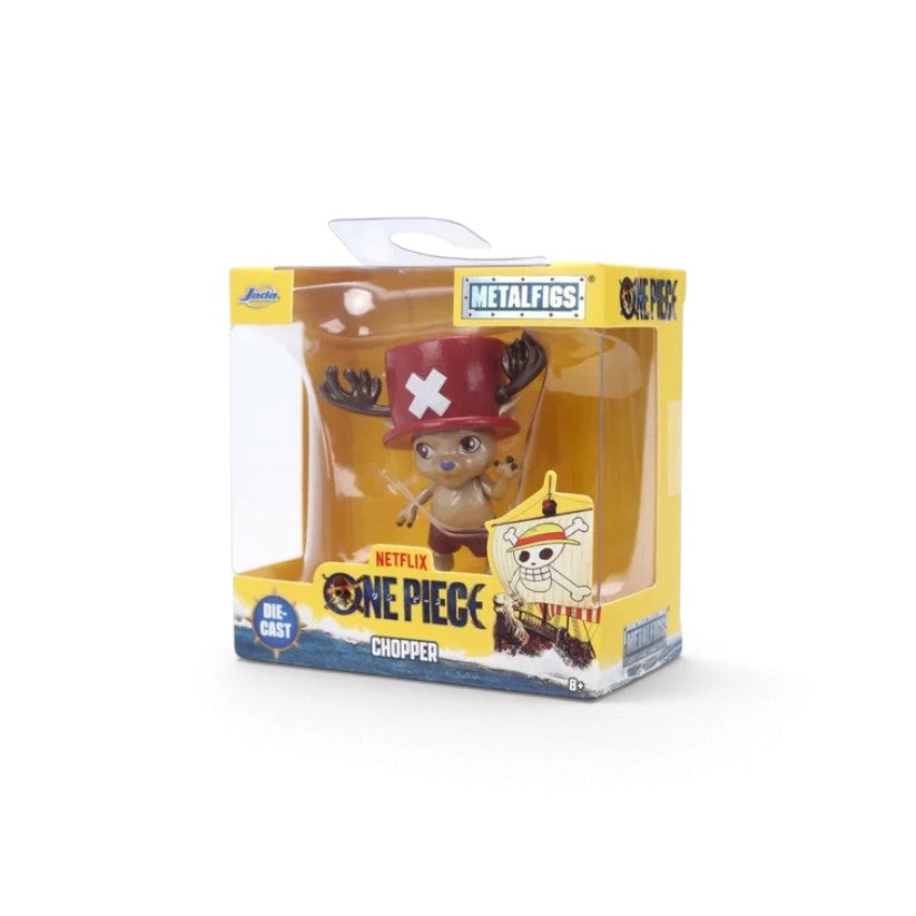 Jada Toys Metalfigs Netflix One Piece Chopper 2.5-inch die-cast metal figure in his live-action series appearance.