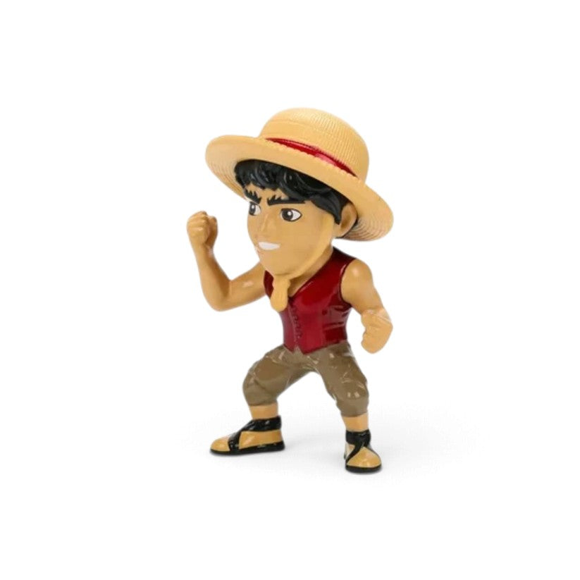 Jada Toys Metalfigs Netflix One Piece Luffy 2.5-inch die-cast metal figure in his live-action series appearance.