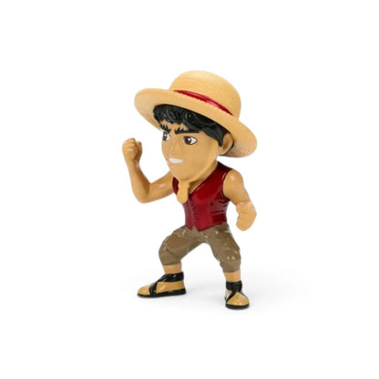Jada Toys Metalfigs Netflix One Piece Luffy 2.5-inch die-cast metal figure in his live-action series appearance.