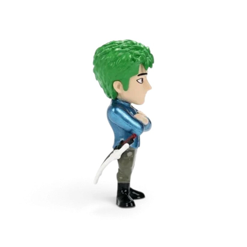 Jada Toys Metalfigs Netflix One Piece Zoro 2.5-inch die-cast metal figure in his live-action series appearance.