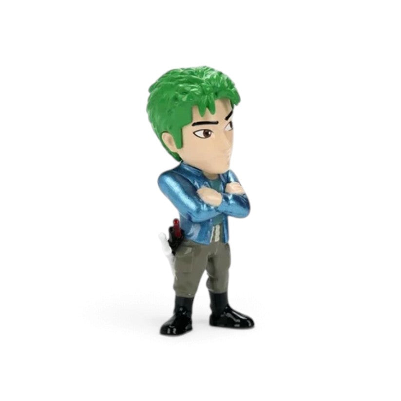 Jada Toys Metalfigs Netflix One Piece Zoro 2.5-inch die-cast metal figure in his live-action series appearance.