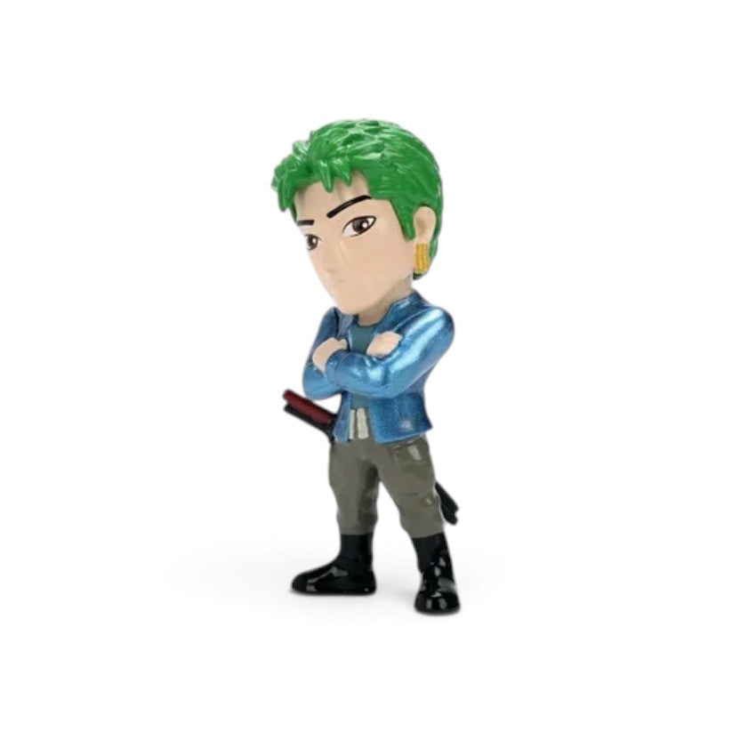Jada Toys Metalfigs Netflix One Piece Zoro 2.5-inch die-cast metal figure in his live-action series appearance.