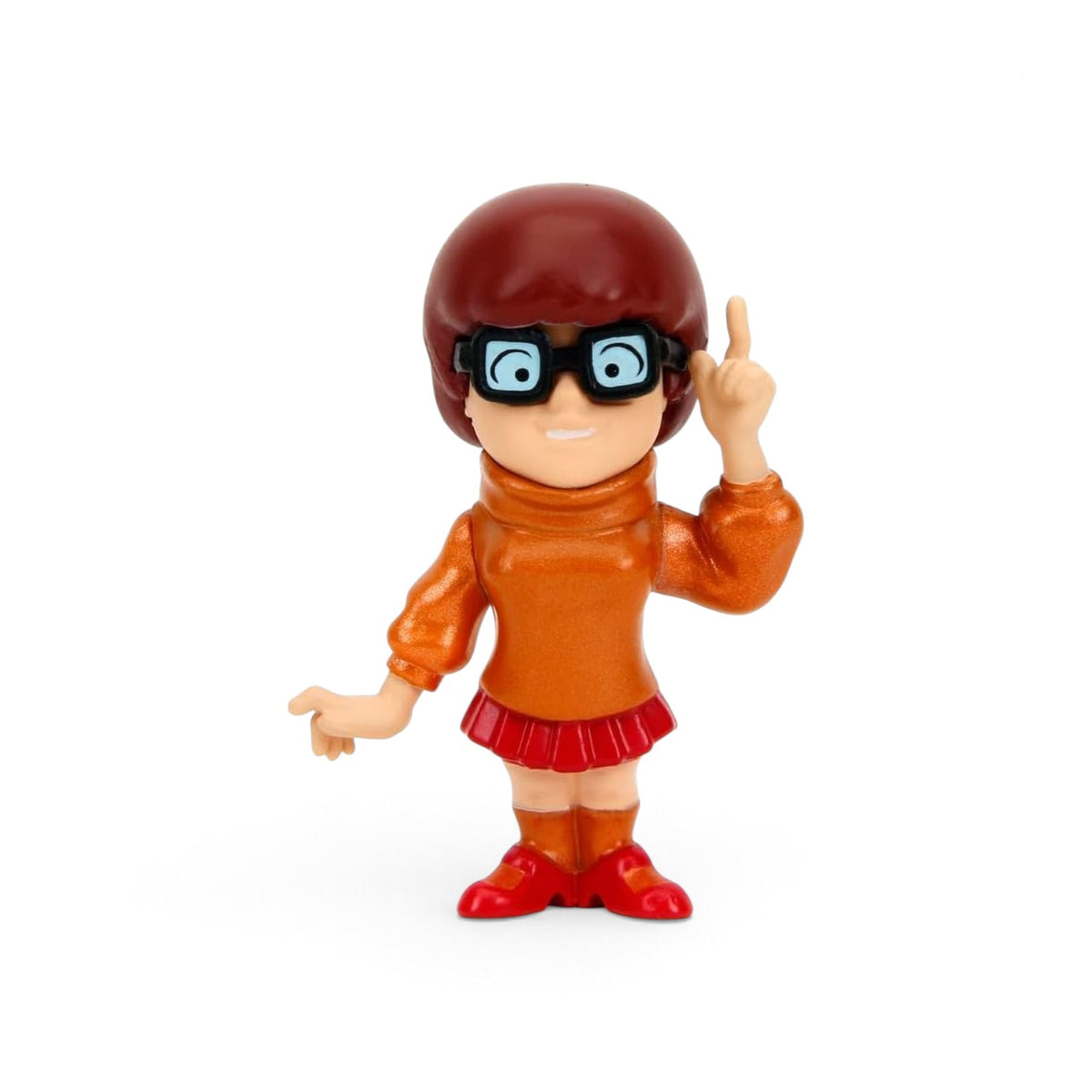 Jada Toys Metalfigs Scooby-Doo Wave 1 Velma 6.5 cm die-cast metal figure in her classic orange sweater and distinctive glasses.
