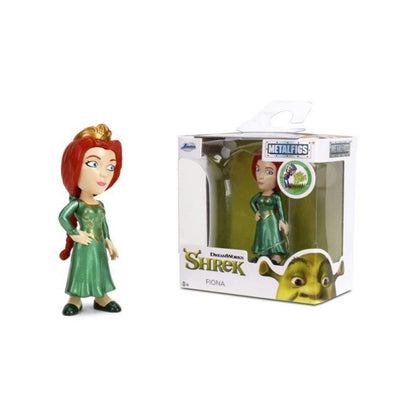 Jada Toys Metalfigs Shrek Fiona 2.5-inch die-cast metal figure in her classic green princess dress.