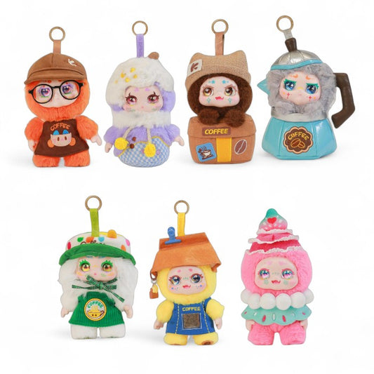 Kimmon Let’s Cafe plush doll collection – full blind box character set