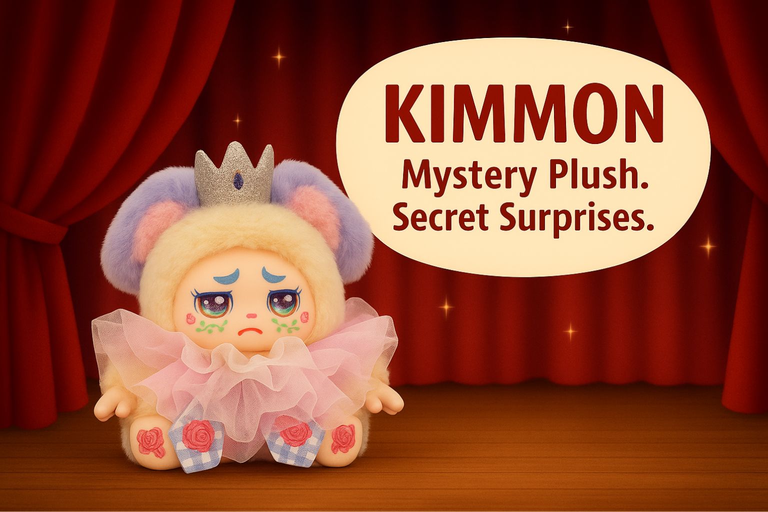 Kimmon plush surprise toys in Canada – blind box mystery plush, mini accessories & designer style