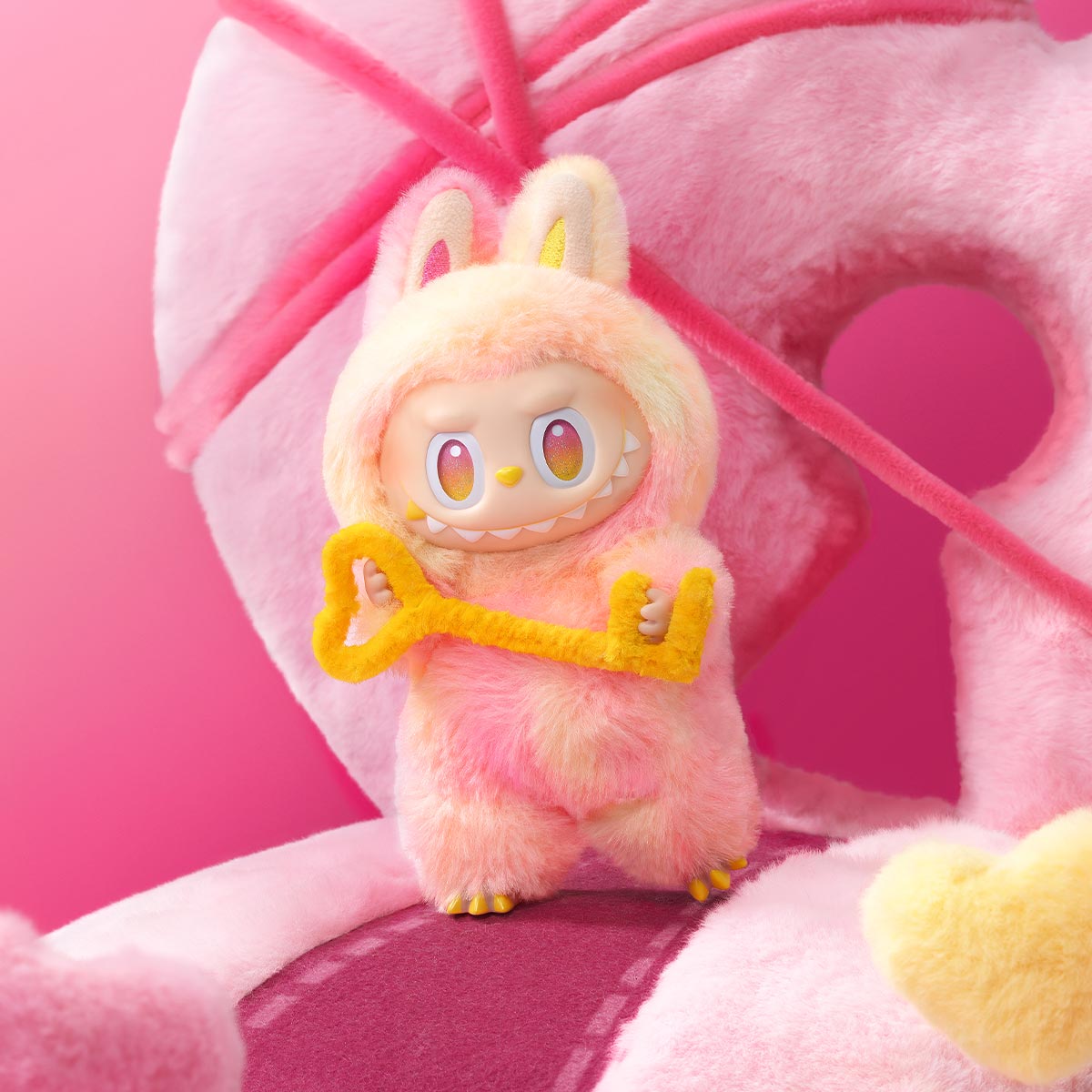 Labubu Big Into Energy Series vinyl plush pendant blind box Canada variant
