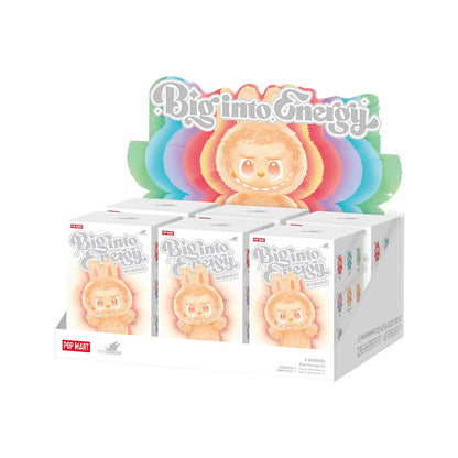 Labubu Big Into Energy Series vinyl plush pendant blind box Canada variant display
