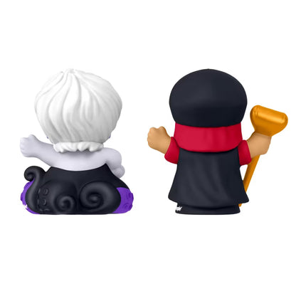 Little People Collector Disney Villains special edition figure set featuring Jafar and Ursula in a decorative window box.