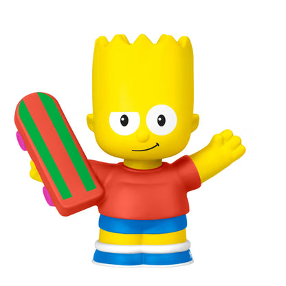 Little People Collector The Simpsons special edition figure set in a decorative window box featuring Homer, Marge, Bart, Lisa, and Maggie.
