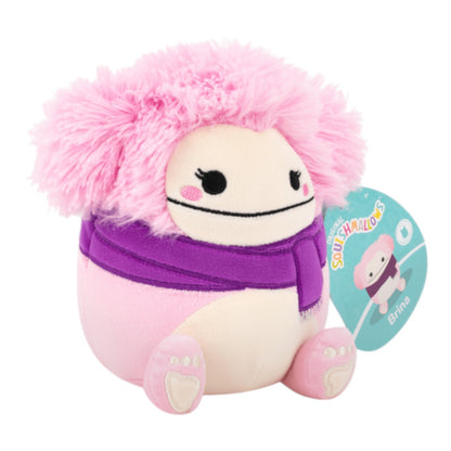 New 5" Fall Squishmallows 2025 - First to Market Brina wearing a purple scarf