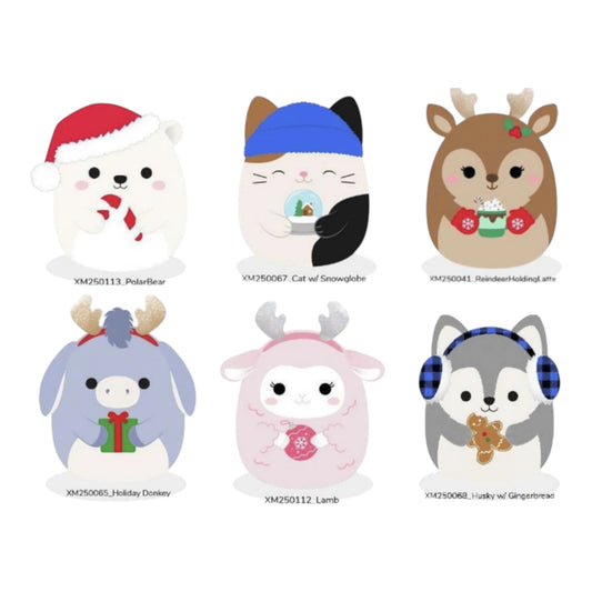 5" Holiday Squishmallows 2025 – Festive Plush Collection