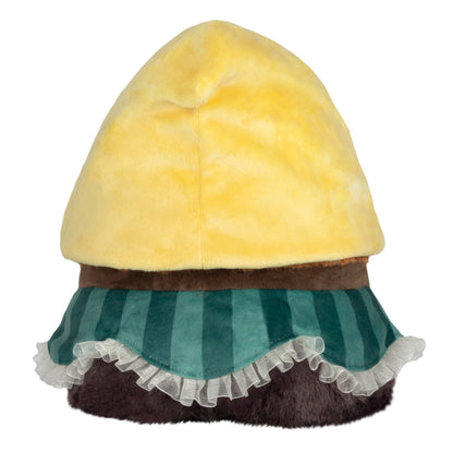 Mini Squishable Steampunk Plague Nurse plush in steampunk gear attire back