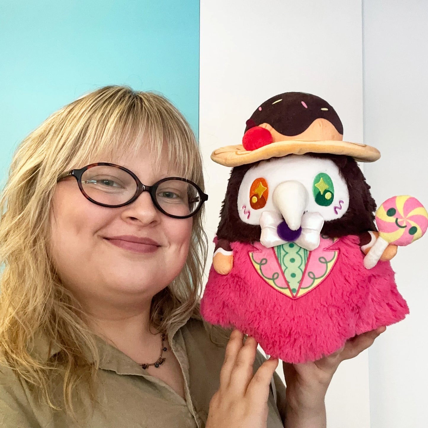 Mini Squishable Candy Plague Doctor Plush