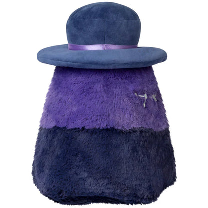 Squishable Mini Midnight Plague Doctor 11-Inch Plush, an indigo blue soft toy with a constellation hat and a crescent moon necklace