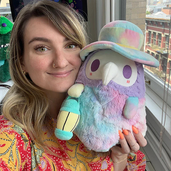 Squishable Mini Tie Dye Plague Doctor Lifestyle
