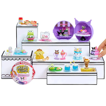 Miniverse Make in Mini Hello Kitty & Friends Series 2 Full Collection Displayed