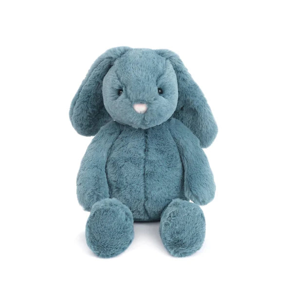 Mon Ami Bleu Bunny plush in blue with floppy ears
