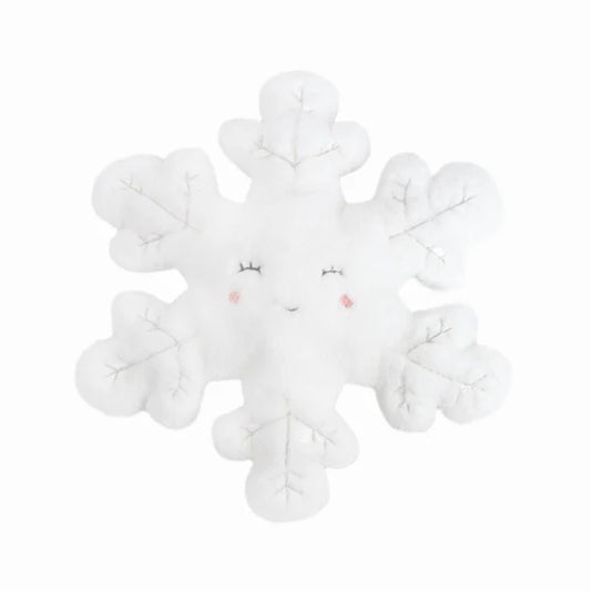 Mon Ami Icy Snowflake plush toy with embroidered snowflake details