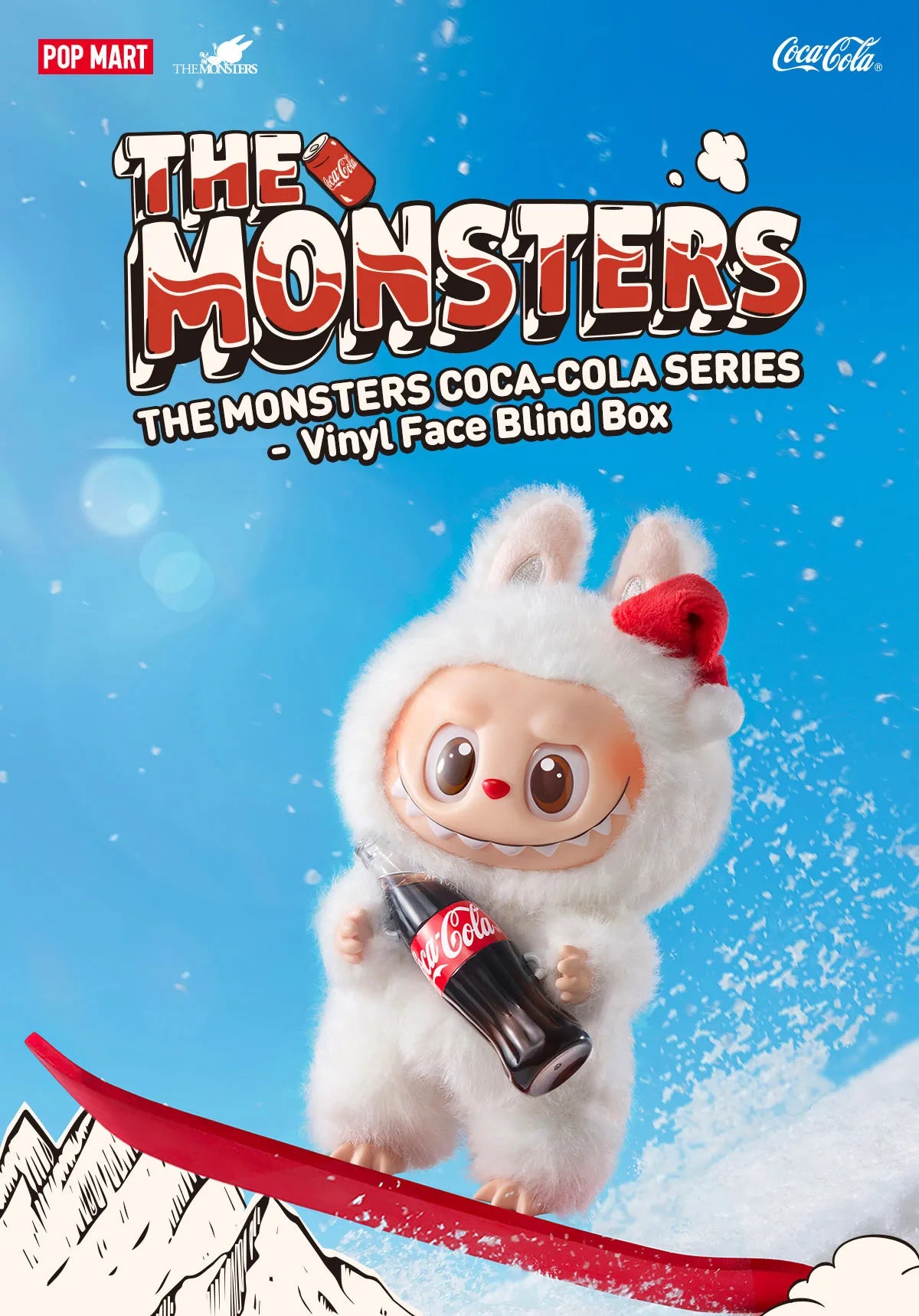POP MART Monsters Labubu Coca-Cola Plush Pendant Blind Box | ReChild POP MART Monsters Labubu Coca-Cola Plush Pendant Blind Box | ReChild
