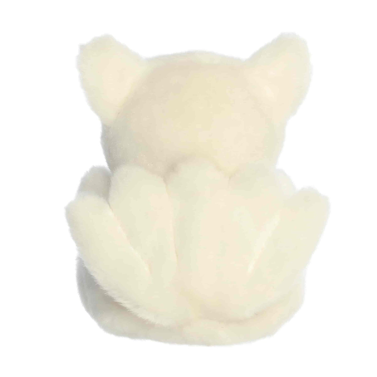 Back view of Palm Pals Akari Kitsune 5-inch plush soft toy