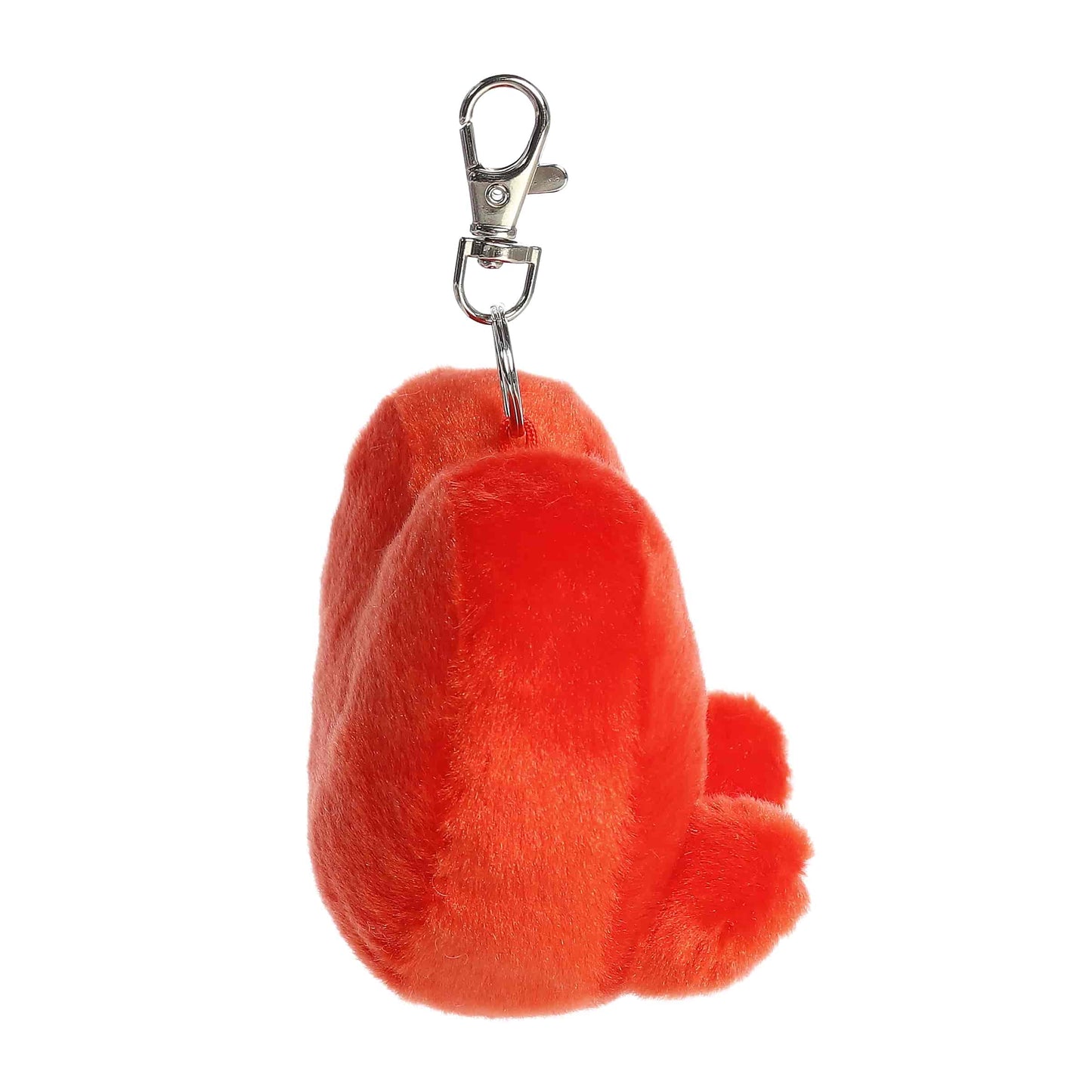 Palm Pals Amore Heart 4-inch clip-on plush, a red heart with smiling face and keychain clip.