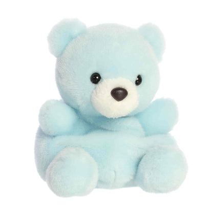 Angled view of Palm Pals Benny Baby Bear 5-inch plush soft toy