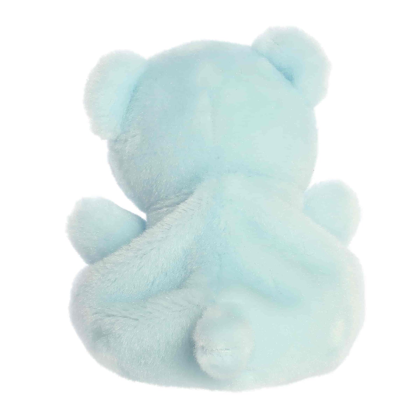 Back view of Palm Pals Benny Baby Bear 5-inch plush soft toy