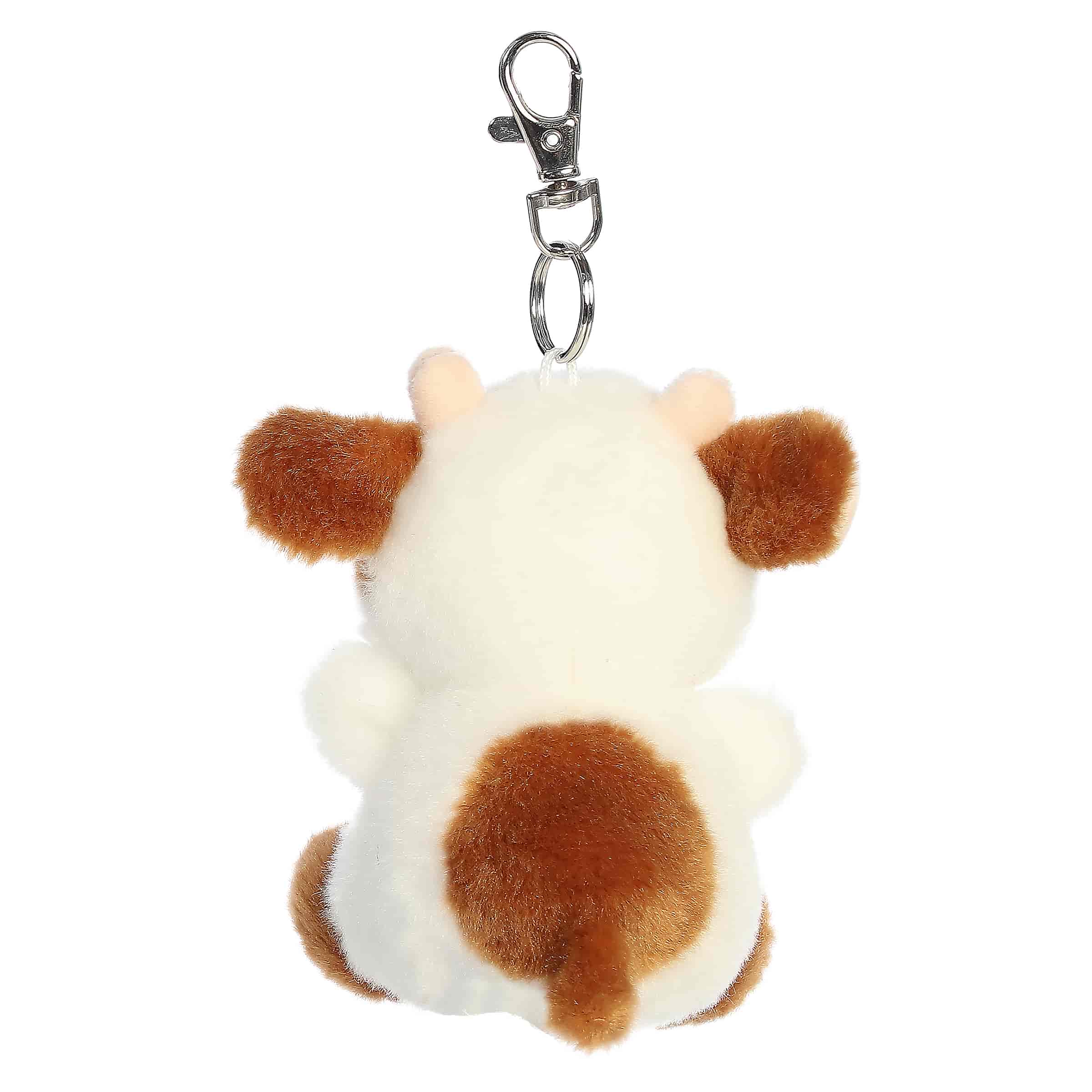 Palm Pals Caroline Brown Cow Clip-On Plush | ReChild