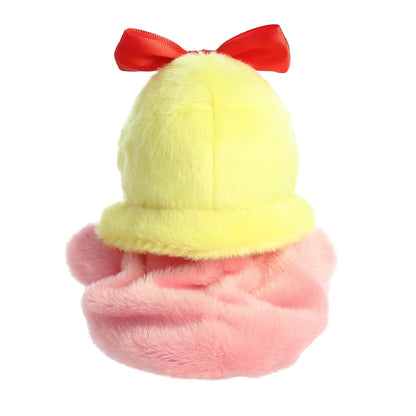 Back view of Palm Pals Cindy-Lou Who 5-inch plush toy