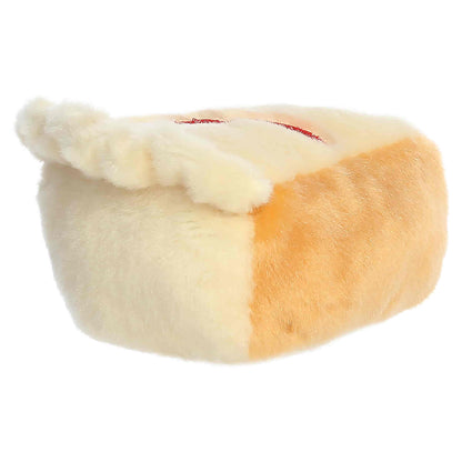 Palm Pals Crispin Apple Pie 5-inch plush slice featuring golden brown crust, embroidered apple details, rosy cheeks, and cream feet.