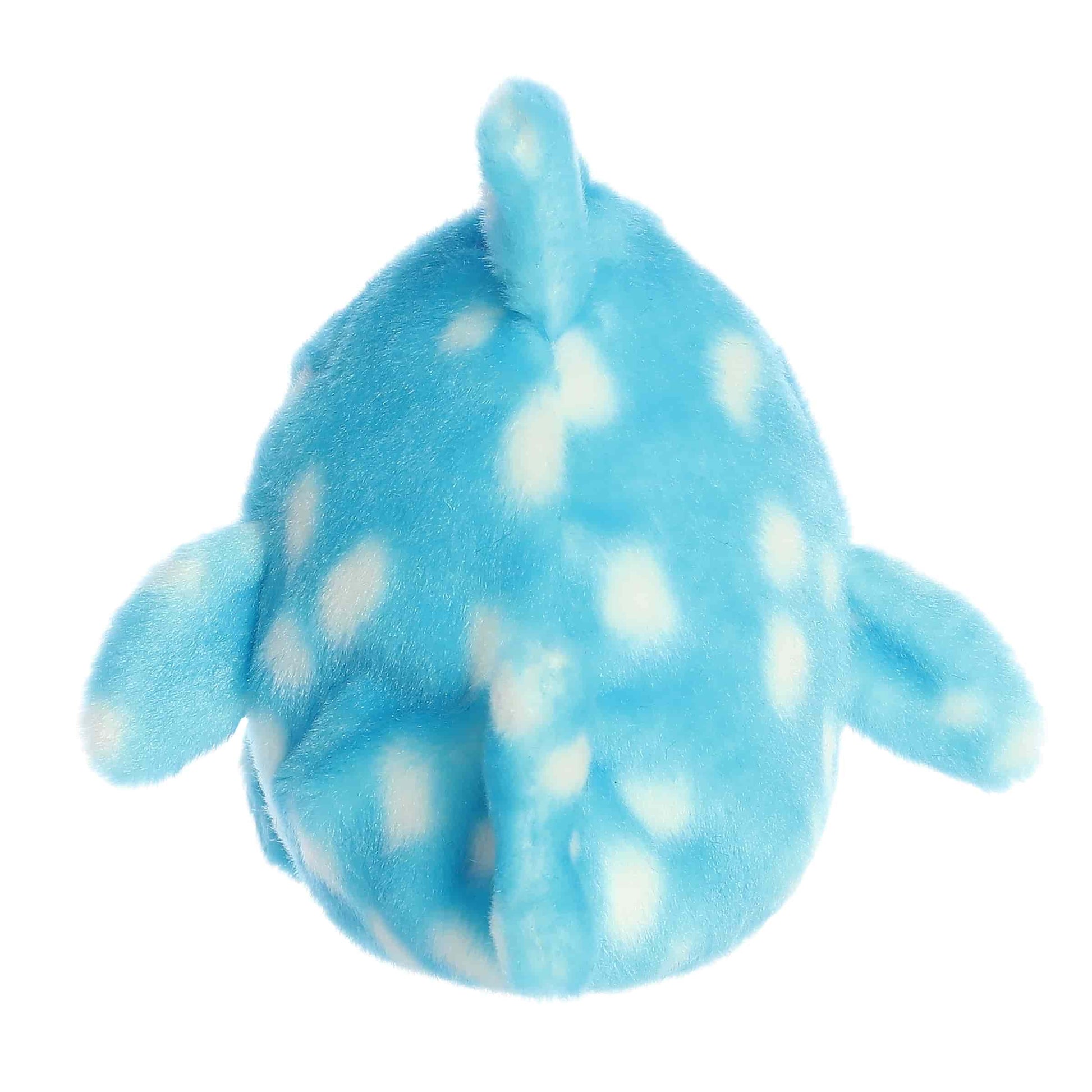 Back view of Palm Pals Dottie Whale Shark Plush