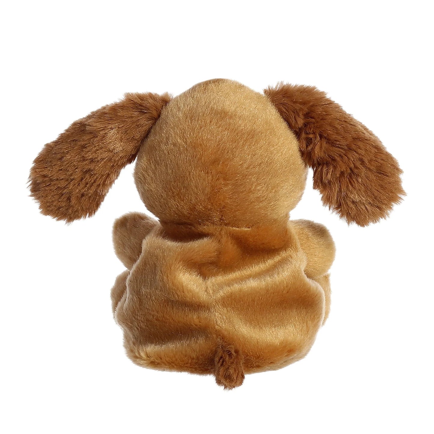 Back view of Palm Pals Dr. Seuss Max 5-inch plush soft toy