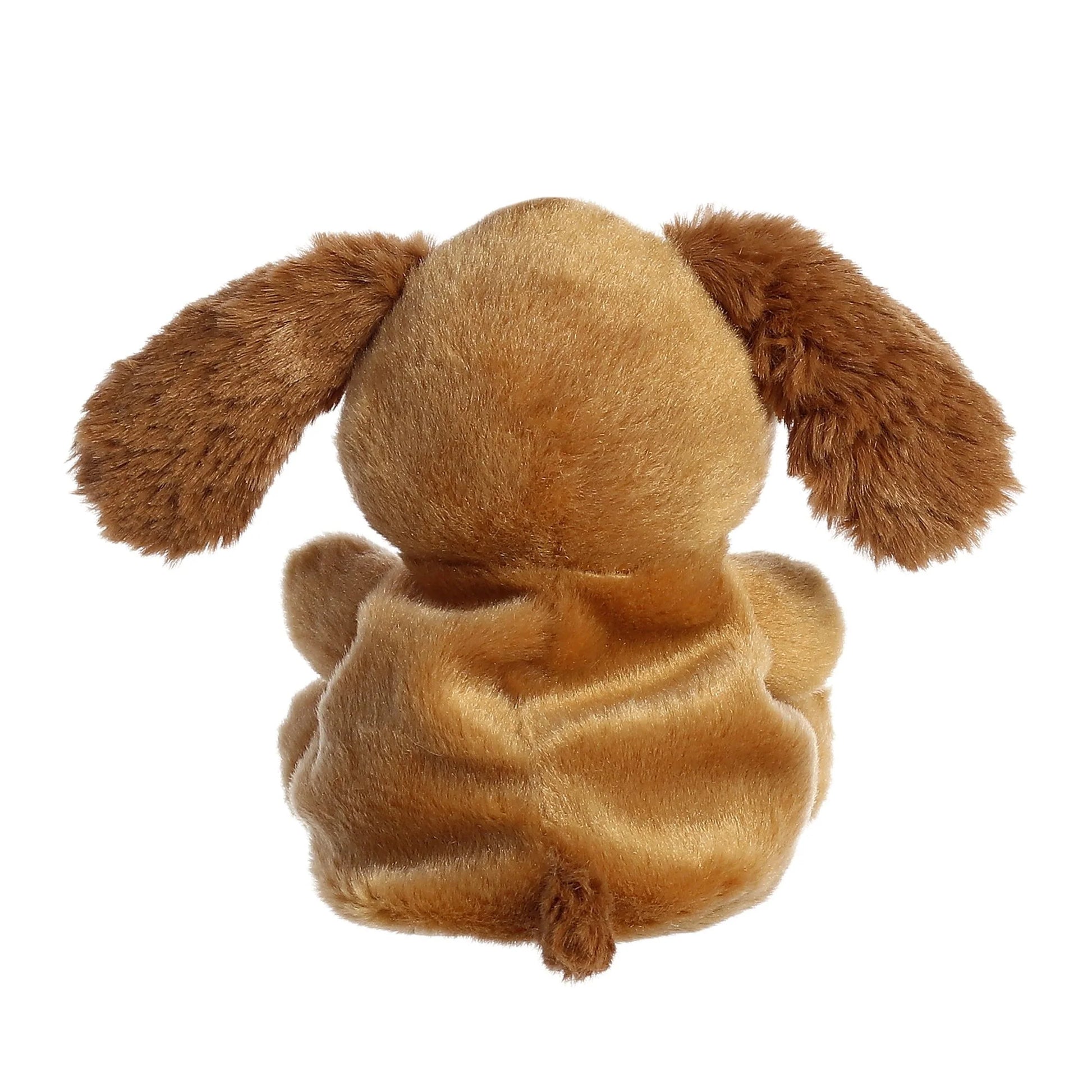 Back view of Palm Pals Dr. Seuss Max 5-inch plush soft toy