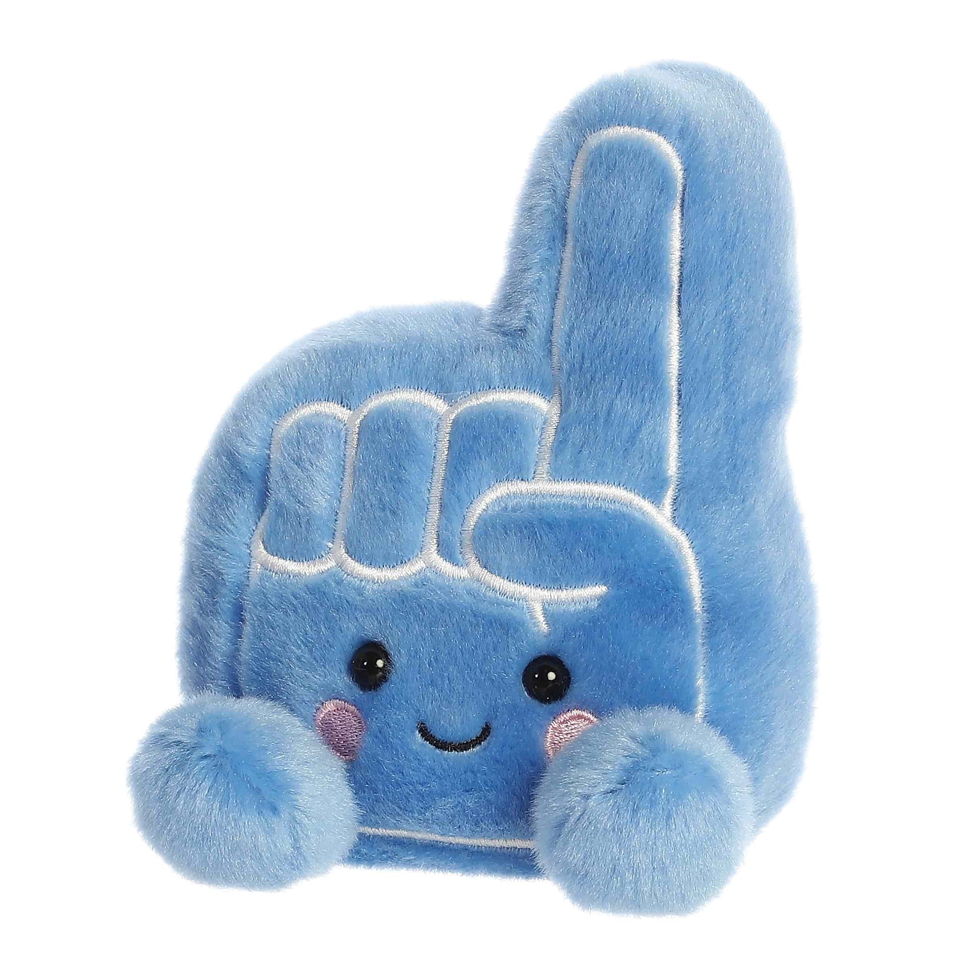 Alternate angled view of Palm Pals Ferris Foam Finger Plush