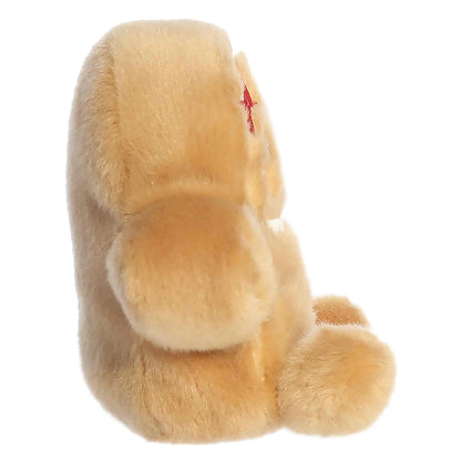 Palm Pals Gia Gingerbread Girl 5-inch tan plush with an embroidered red bow, white icing accents, red buttons, and pink cheeks.