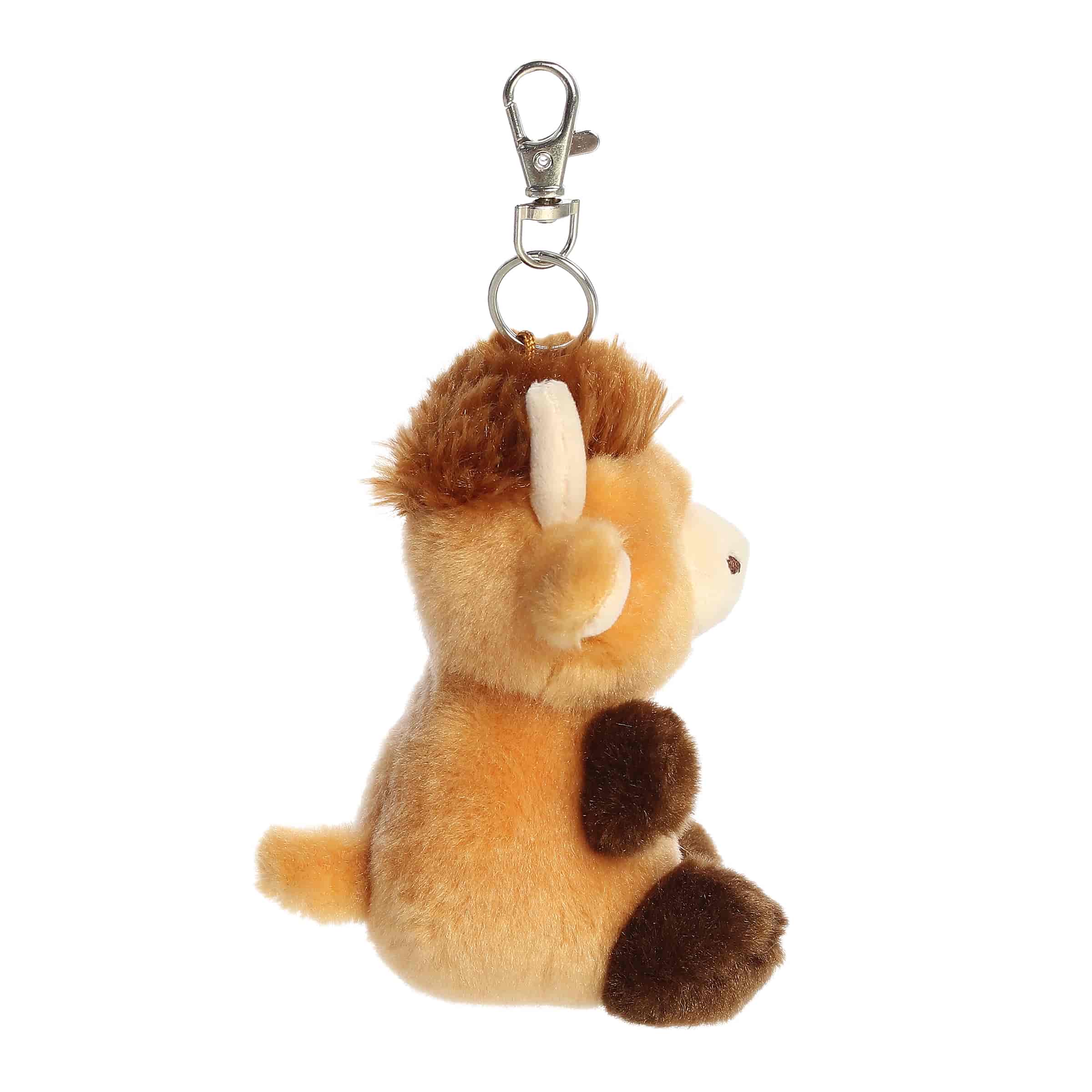 Palm Pals Hubert la vache des Highlands (10 cm) – Peluche à clip | ReChild