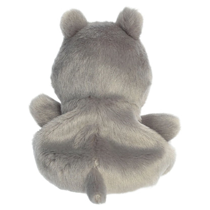 Palm Pals Jambo Rhino plush toy with a soft gray body, little ears, and a tiny horn