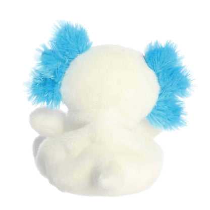Back view of Palm Pals Jax Bluegill Axolotl Plush