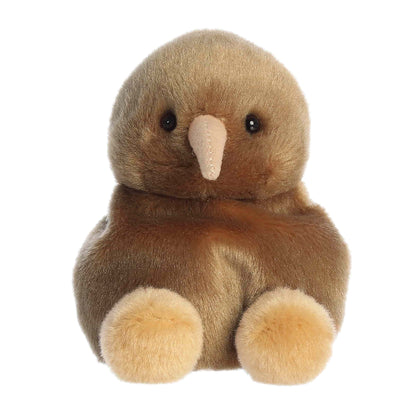Front view of Palm Pals Kiri Kiwi Plush