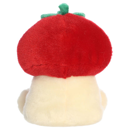 Palm Pals Lucy Strawberry Mushroom whimsical plush toy with a red strawberry cap and sweet smile
