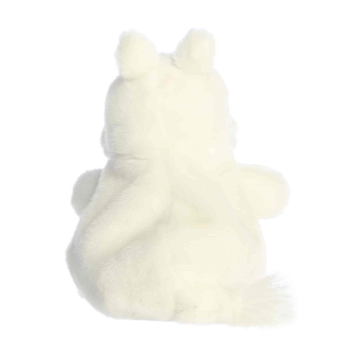 Back view of Palm Pals Moomin 5-inch plush soft toy