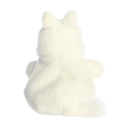 Back view of Palm Pals Moomin 5-inch plush soft toy