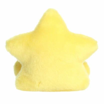 Palm Pals Navi Star Topper plush featuring a bright yellow five-pointed star wrapped in colorful embroidered Christmas lights.