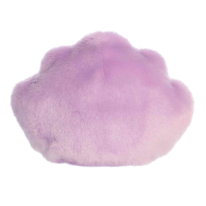 Back view of Palm Pals Odette Oyster 5-inch plush soft toy