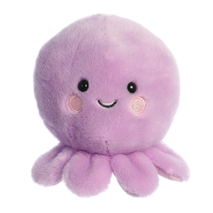 Front view of Palm Pals Oliver Octopus 5-inch plush soft toy