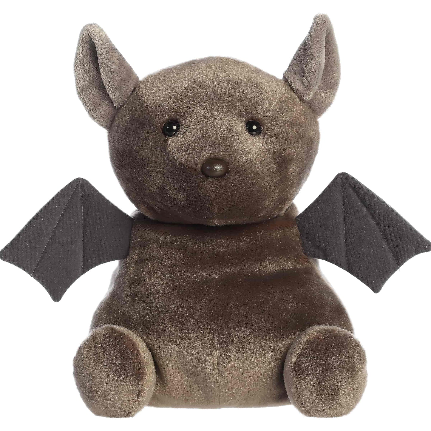 Palm Pals Party-Sized Luna Bat 13-inch plush featuring fluffy fur, curious embroidered eyes, and large open wings.